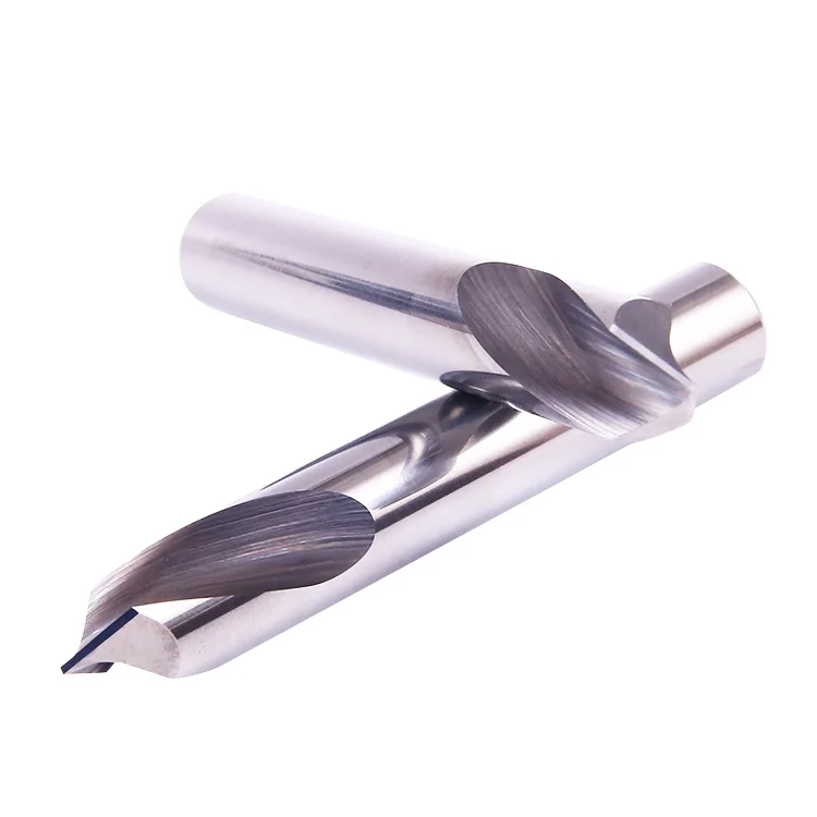 High Quality Wholesale Tungsten 2 Flute Wholesaler Carbide Drills Bit Twist Spot Drill