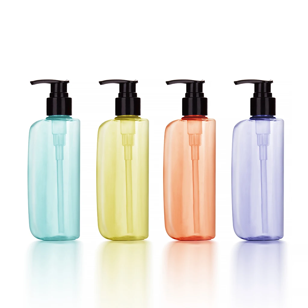 150ml PET Plastic Empty Plastic Bottle For Shampoo And Conditioner With Pump Dispenser