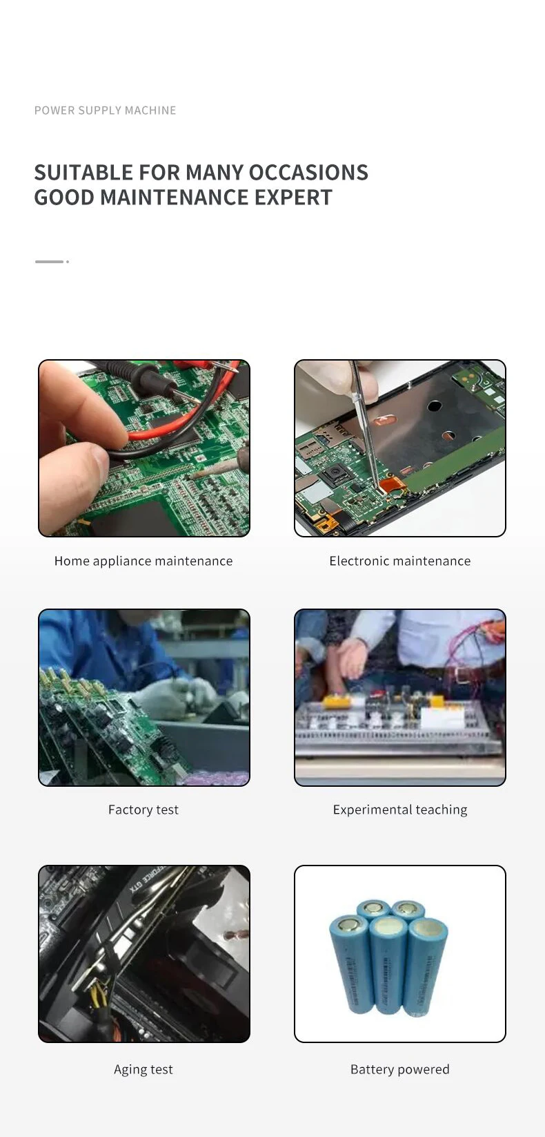 Хорошая мощность TBK DH-3206 черный 60V 5A Многофункциональный Напряжение мобильного ремонта источник питания станции