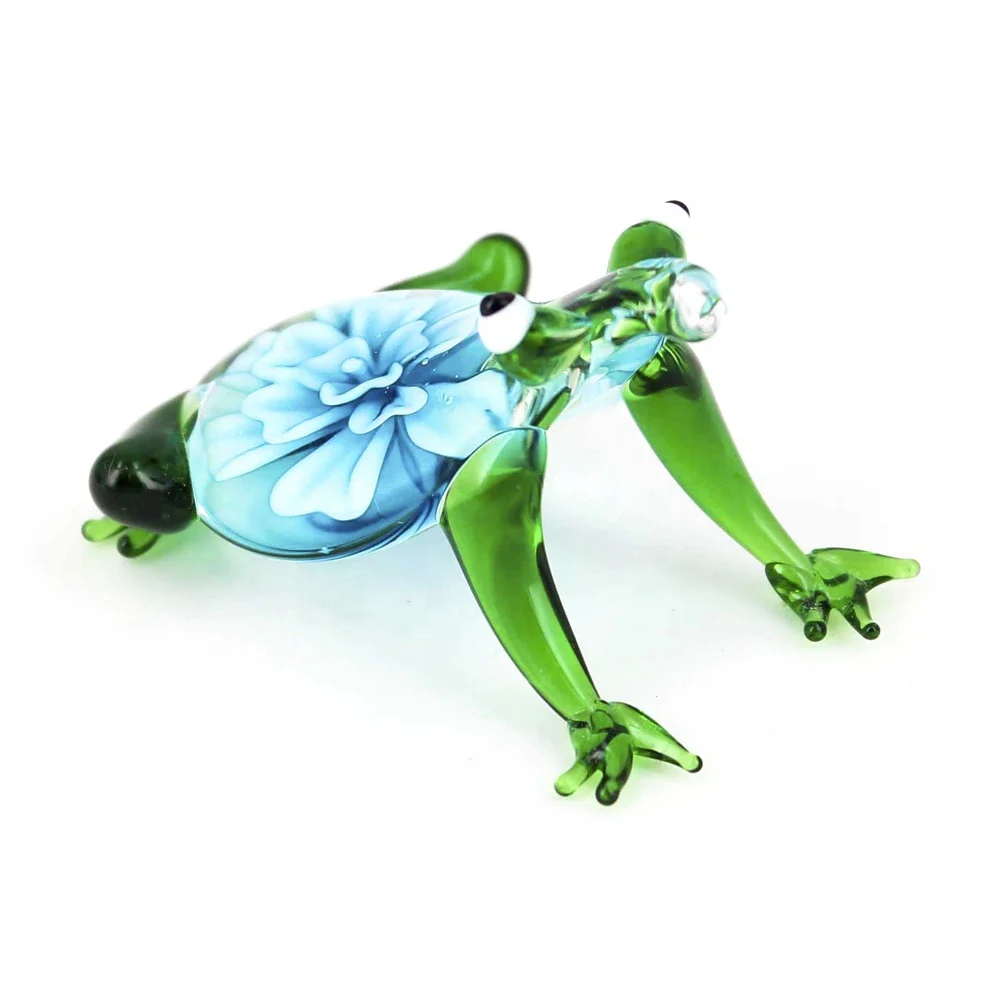 Handmade art Murano glass flower frogs for home decoration