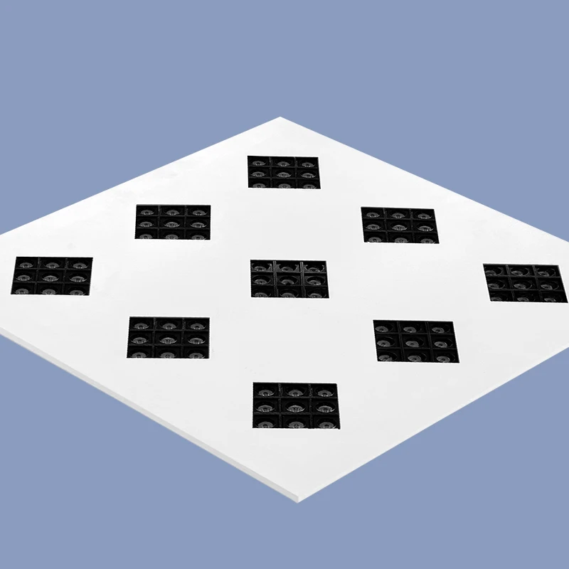 OEM ODM Commercial Indoor Lighting 40w 595*595 2*2ft Recessed Grid Backlit Led Panel Light For Office School Factory