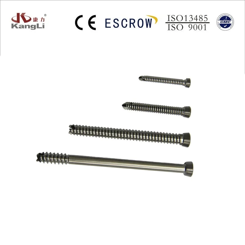 
Locking Screw with Titanium and Stainless Steel 