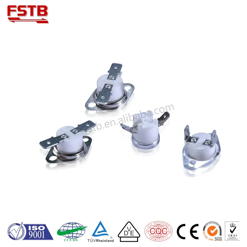 KSD301 g thermostat 250V 10A bimetal thermal protector in Foshan