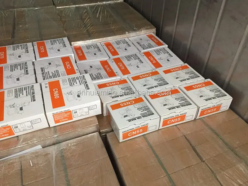 Pneumatic pistola coil nailer CN55, CN70, CN80, CN90, CN100