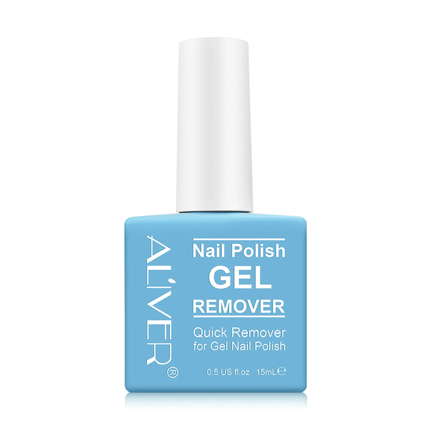 Aliver Blue Nail Polish Remover That Quickly and Easily Removes Nail Gel in 3-5 Minutes