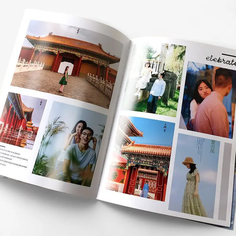 Wholesale Custom fashion magazine  brochure Printing Coffee Table Interior Decor Book