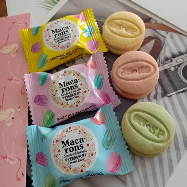 Macarons мини детское печенье сэндвич-печенье