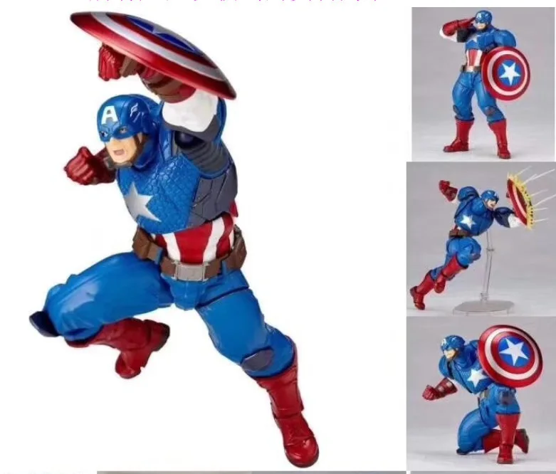 OEM Custom Wholesale Hot Selling Pvc Collectible the avengersed captain American Movie Character Action Figure