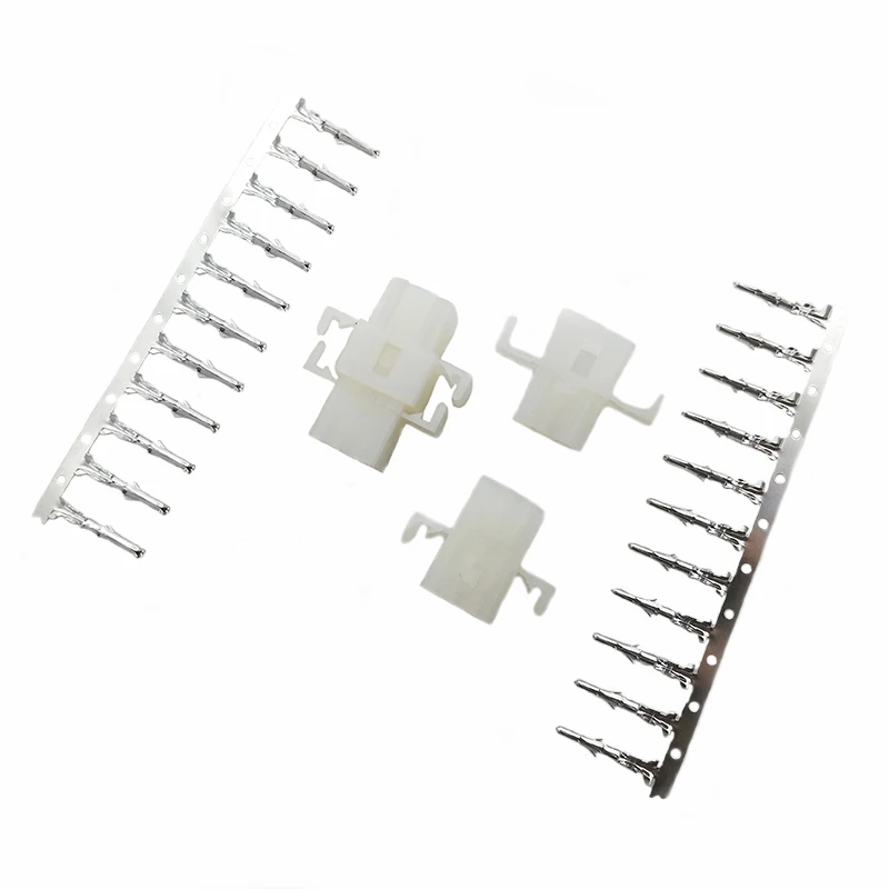 
3.68mm Pitch Double Pin Molex 1625 Connector Plug Male Pin Header Female Housing Crimp Terminals 
