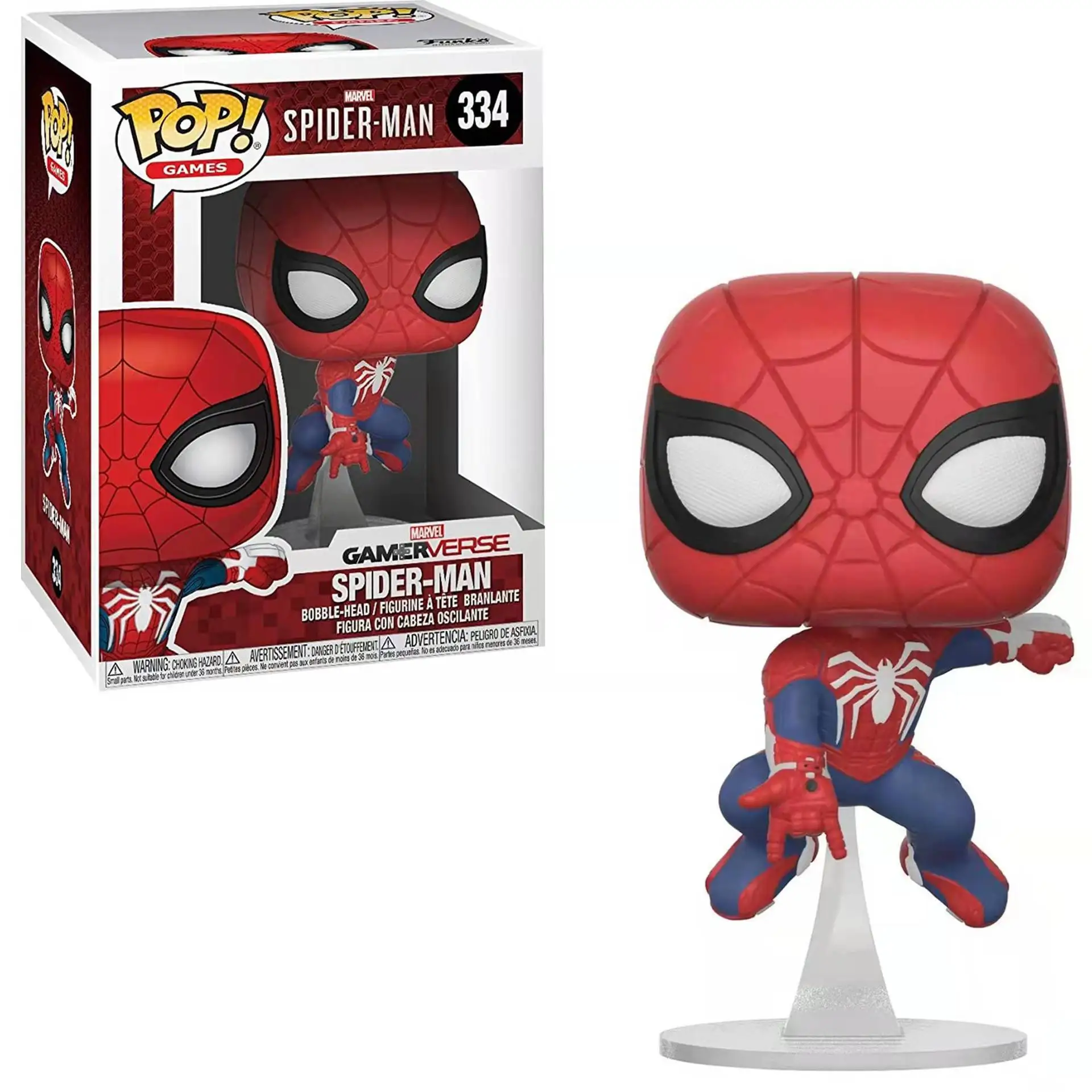 Funko Pop Marvel Series Spider-Man Doll Action Figure pvc Doll Character