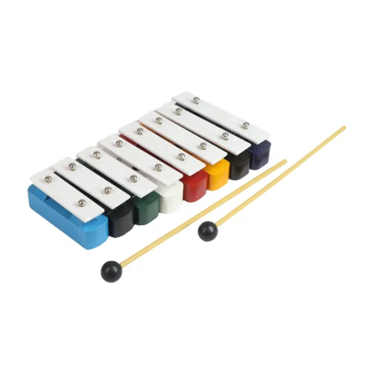 Product easy to sell Percussion Musical Instruments 8-Keysxylophone piano kids
