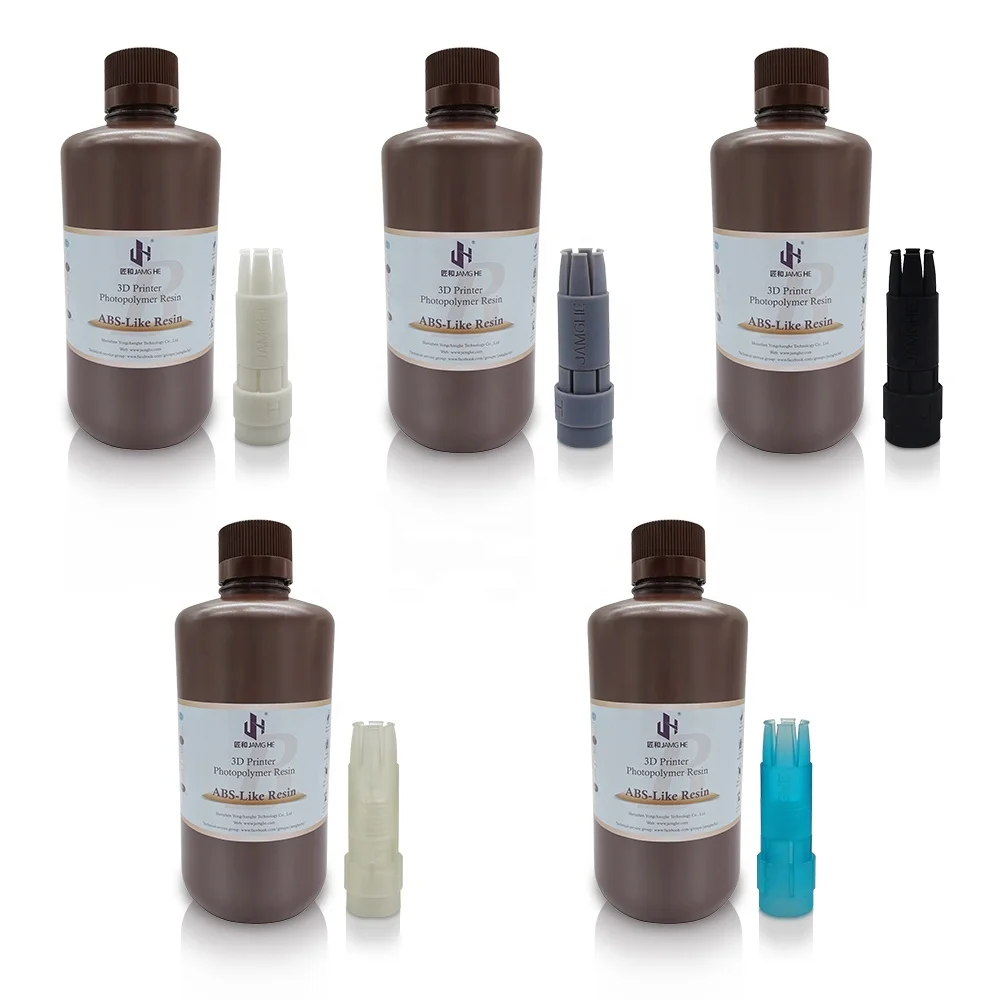 Jamghe ABS-like Resin Engineering-like Resin No Brittle Highly Rigid 3D LCD 2K 4K 6K 8K Printers 3D Printer Resin