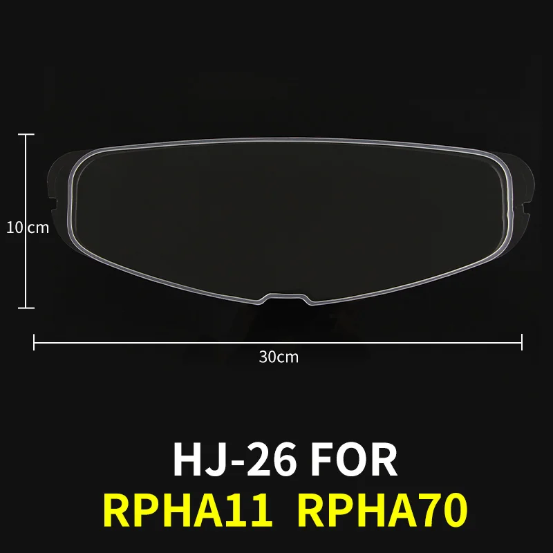 HJ-26 import safety Anti-fog film patch PC motorcycle helmet visor films RPHA11 RPHA70 antifog fog resistant patch