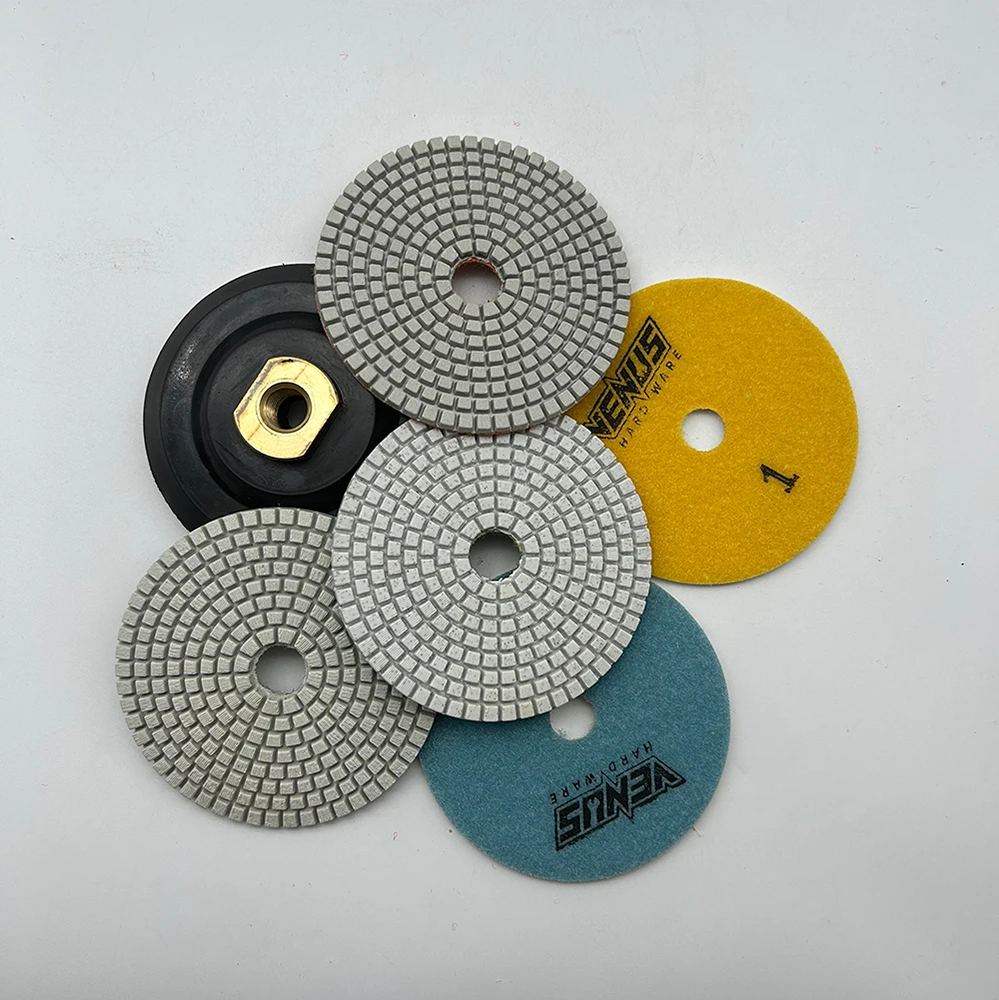 Керамические полировальные колодки алмазные ручные полировальные колодки для камня, гранита, мрамора, кварцевые инструменты, фарфоровые влажные полировальные колодки