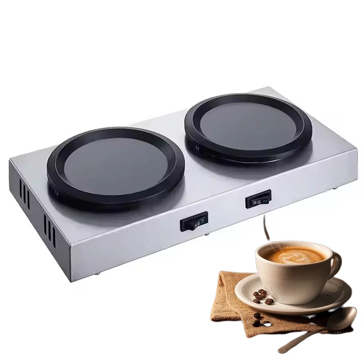 Double Warm Coffee Furnace Single Holding in Stainless Steel Material