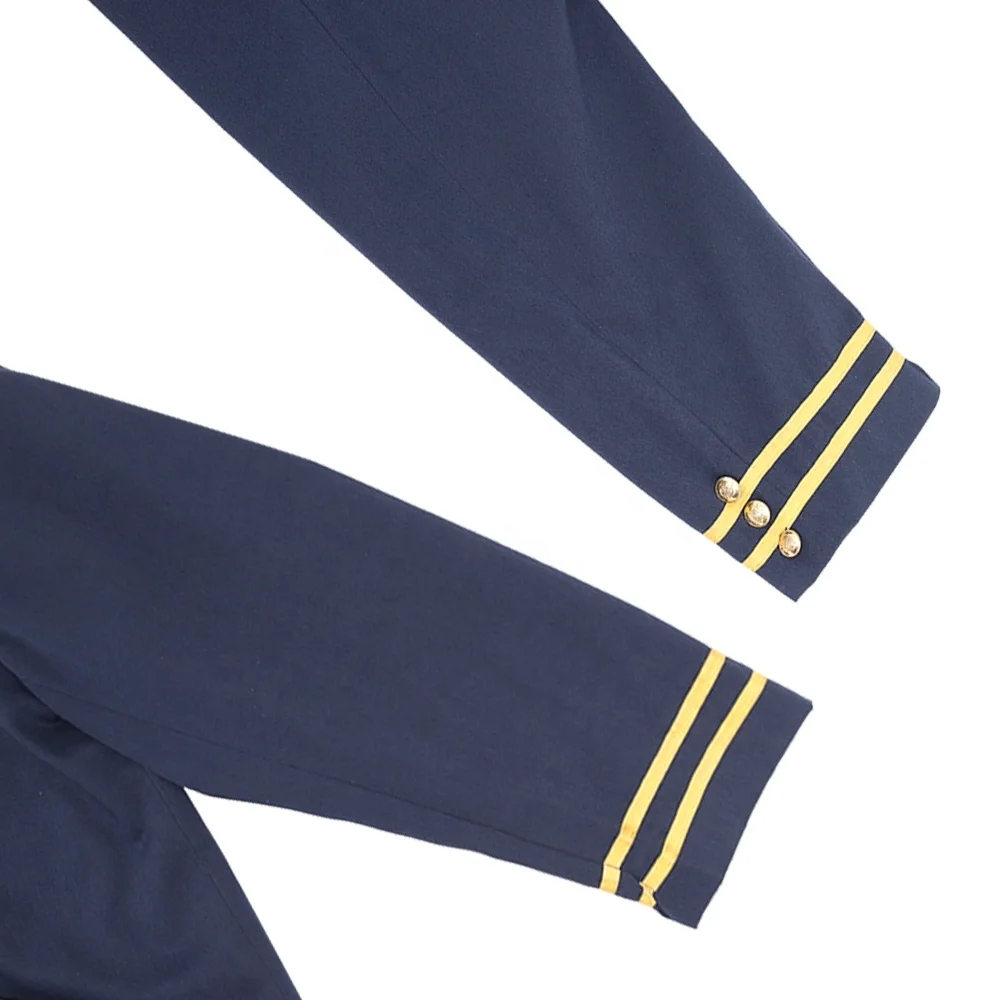 
KMS Professional Designer Military Uniform Blue Army Plain Tactical Clothing 