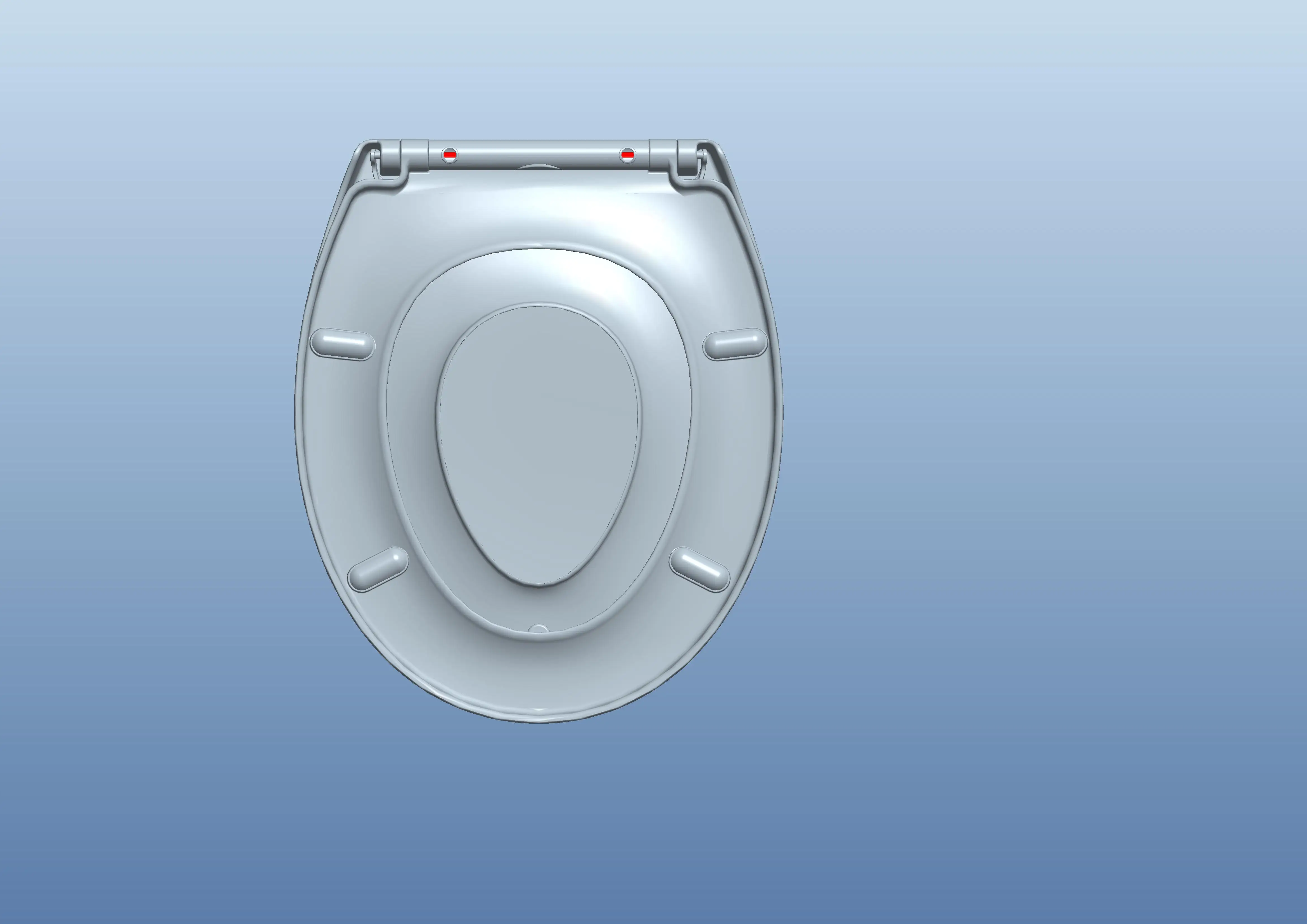 Onlines Best Sell Bathroom 3pcs  Round Shape PP Children Toilet Seat