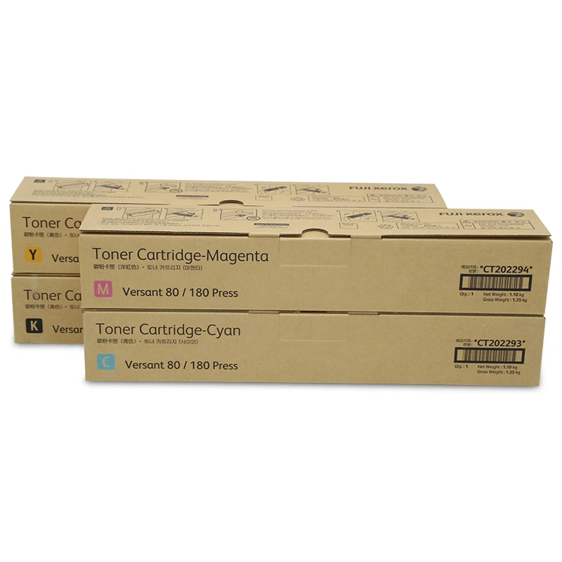 China Original Laser Toner Powder Cartridges For Asia pacific version Xerox versant V80 180