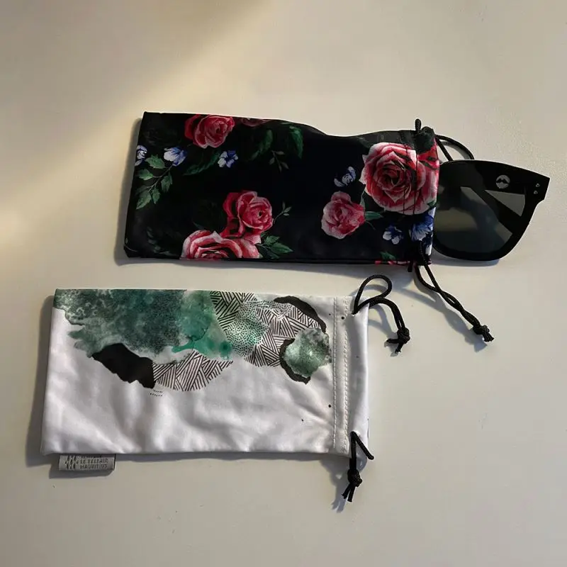 Футляр для очков из микрофибры, футляр для очков из микрофибры, футляр для солнцезащитных очков с индивидуальным логотипом, тканевые сумки из микрофибры