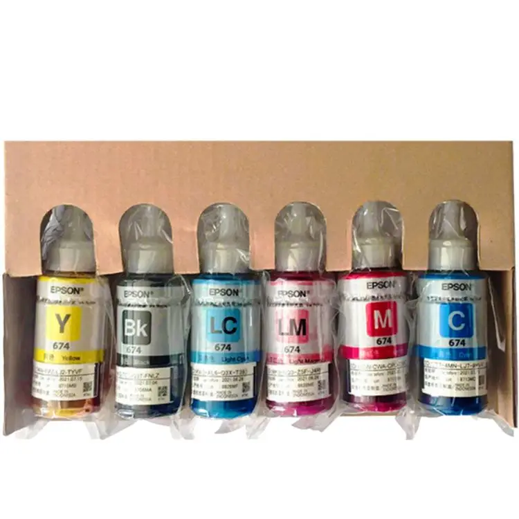 EpT6731-T6734original assembly and disassembly machine 6-color box-less bare ink suitable forL805L850L1800 printer