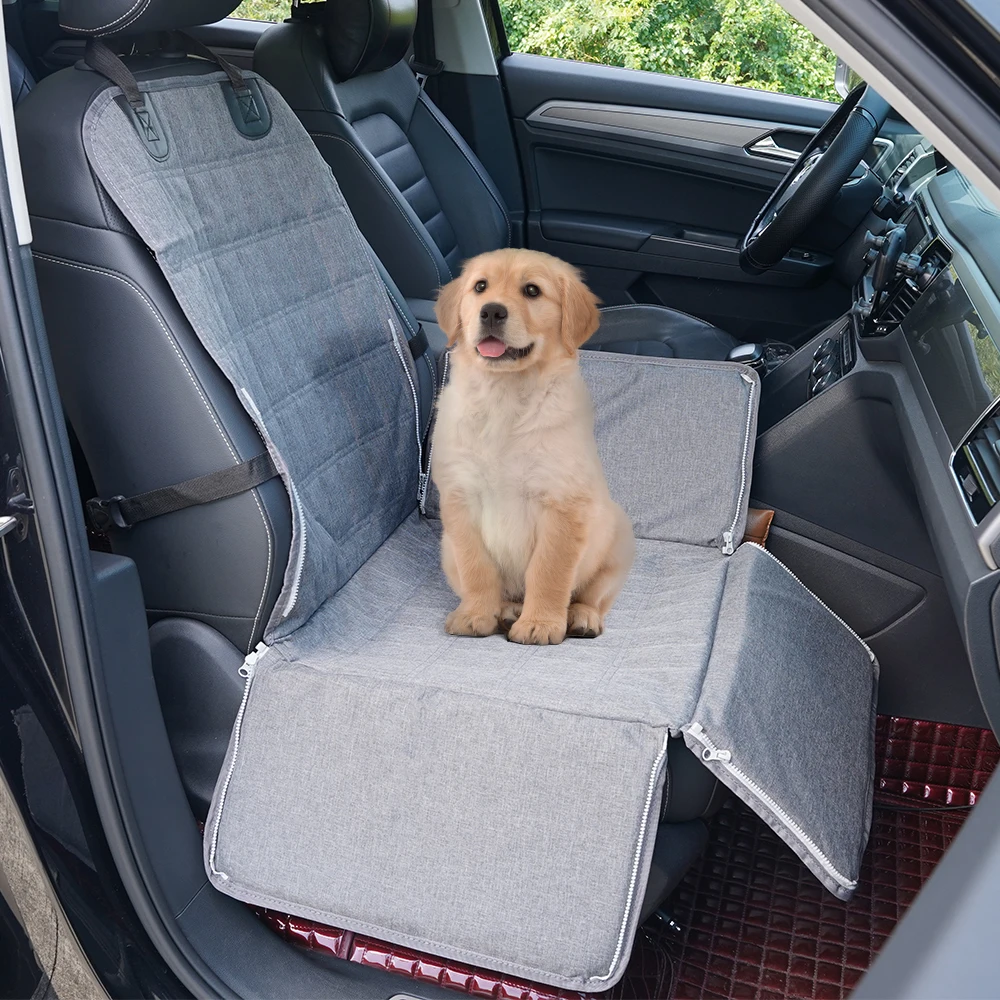Wholesale Oxford Hanging Design Pets Single Car Safety Auxiliary Seat Back Cover Bag With Zipper