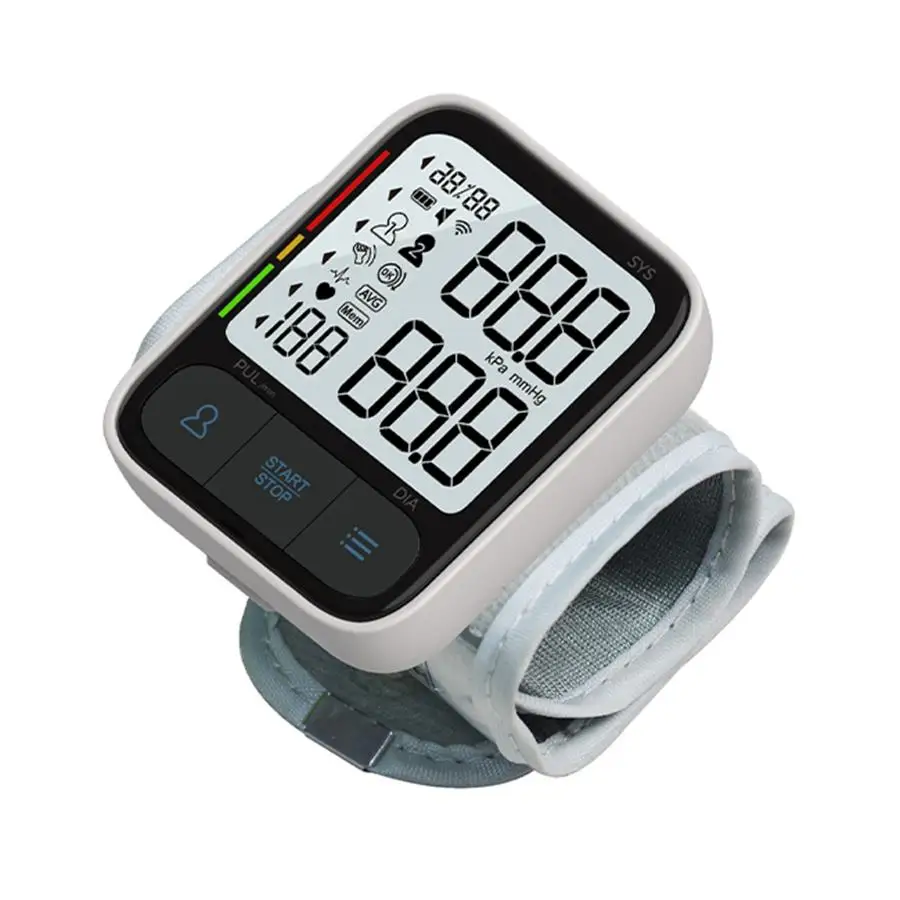 Finicare Wrist Blood Pressure Monitor Backlit Display Tension Meter  Automatic Wrist Blood Pressure Monitor