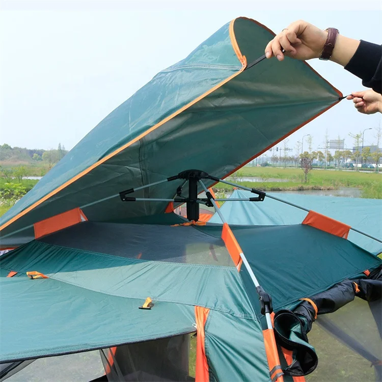 Foldable Automatic Portable Pop Up Family 2X2 3X3 Camping Tents 6 Persons Tent For Outdoor Tents Waterproof Camping