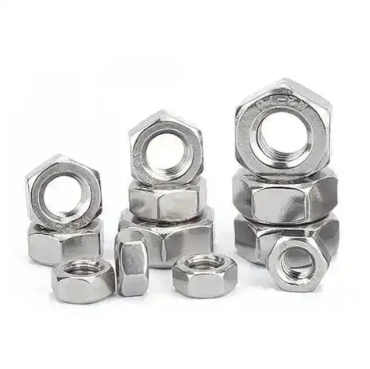 High quality custom Hex Head Machine Screw Nut DIN934 Hexagon Nuts for factory