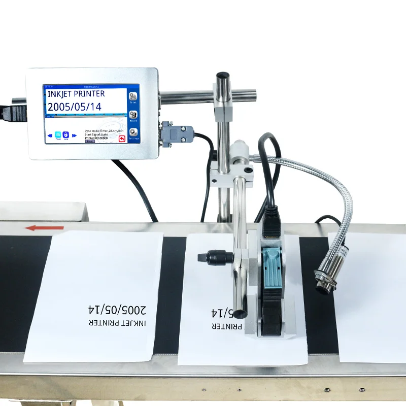 Qimei High Speed Digital Portable Online Digital Inkjet Printer for Carton Painting Machine