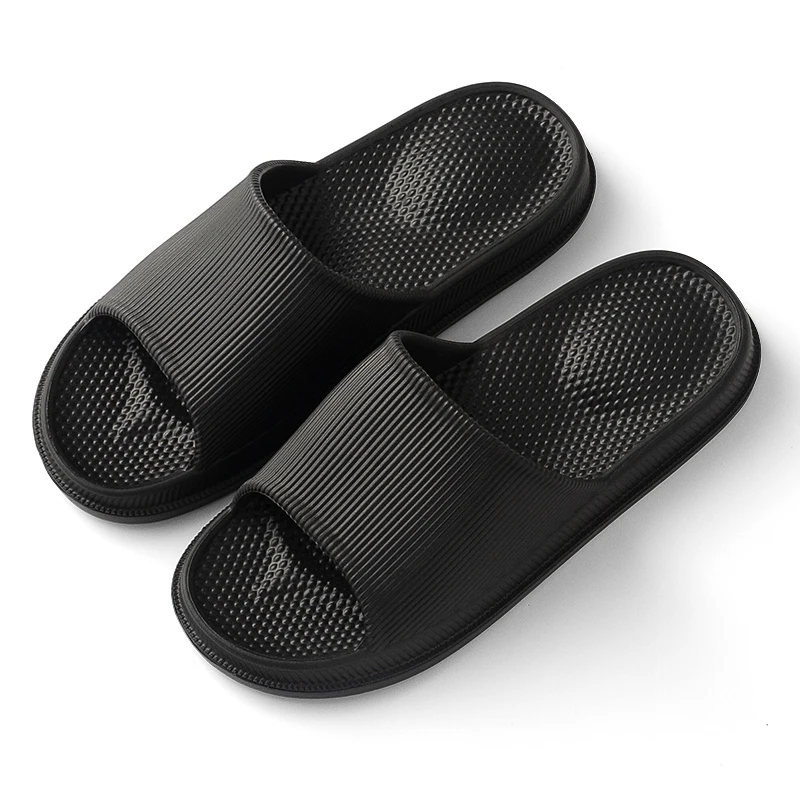 Japanese new style home slippers summer couples indoor bathroom soft soles summer slippers