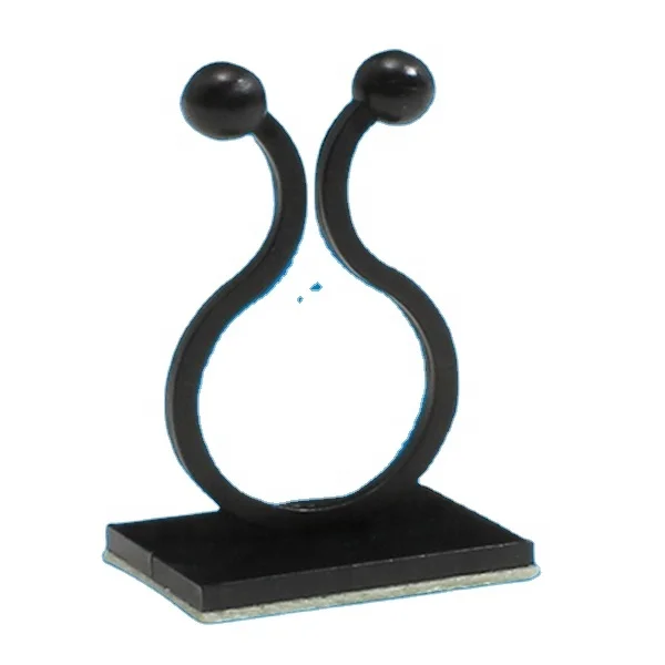 plastic adhesive adjustable wire rope mounting clips  electric  cable clamp