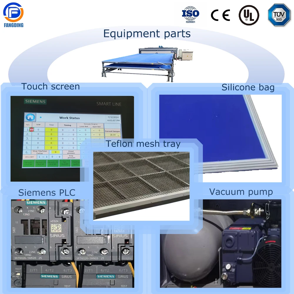 Safety Smart EVA Film Double-Layer Glass Lamination Oven New Condition Core Components Motor Pump PLC Glass Processing Machinery