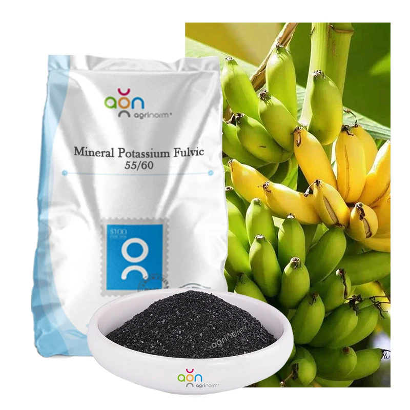 Regulate plant growth organic fertilizer potassium humate shiny flake water-soluble plant fertilizer