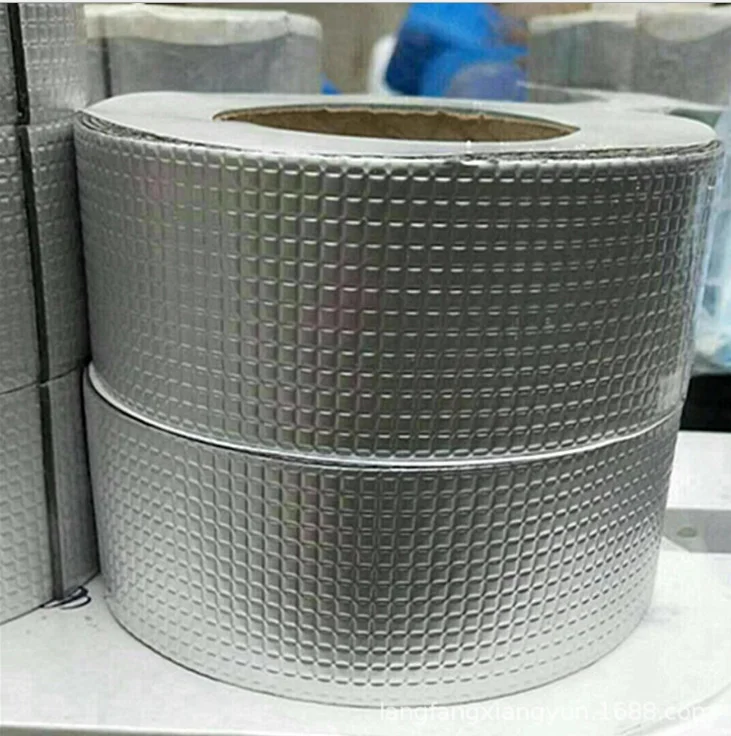 Leaky Roof And Plumbing Sealing Repair Roof Cracks Super Viscous Forcealuminum foil butyl waterproof tape for roof leak