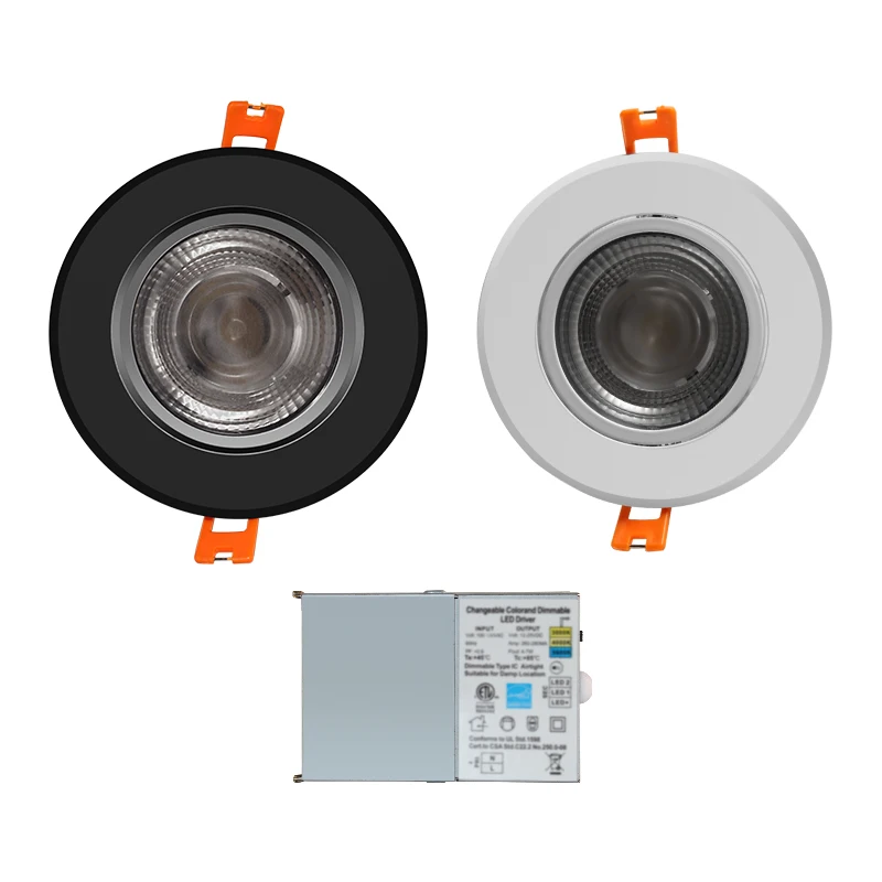 Hot sale recessed ceiling downlight spotlight 7w 9w 12w 15w led downlight