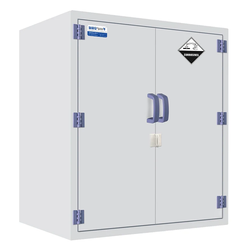 Golden Knight Chemistry safety storage cabinet for laboratory apparatus made in WUXI, PP acid storage cabinet used in laboratory