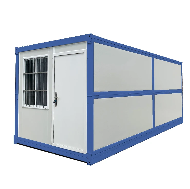 design import prefab modern luxury folding container house villa foldable prefabricated home from China