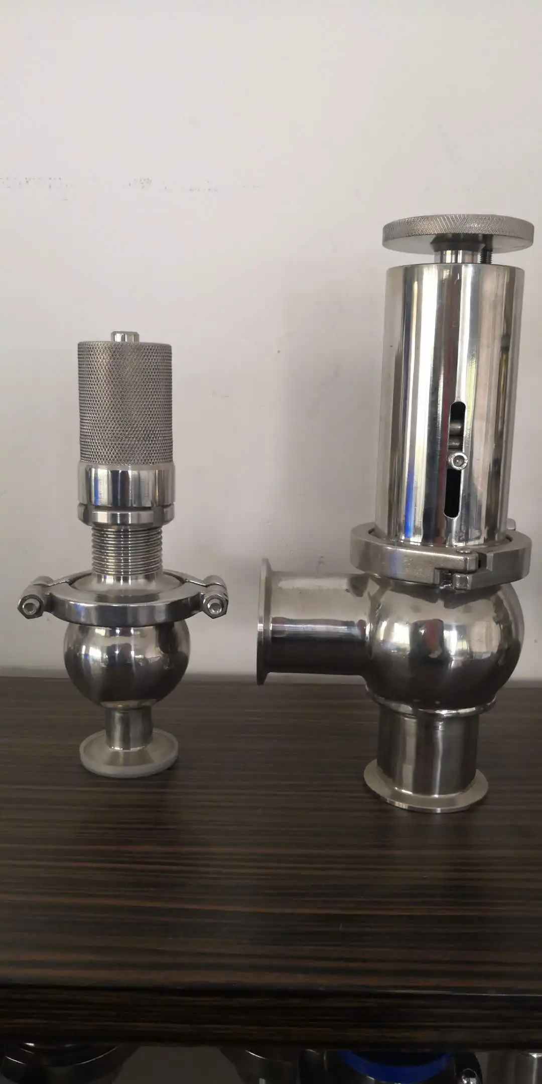 Sanitary Stainless Steel Pneumatic Clamped Safety Valve