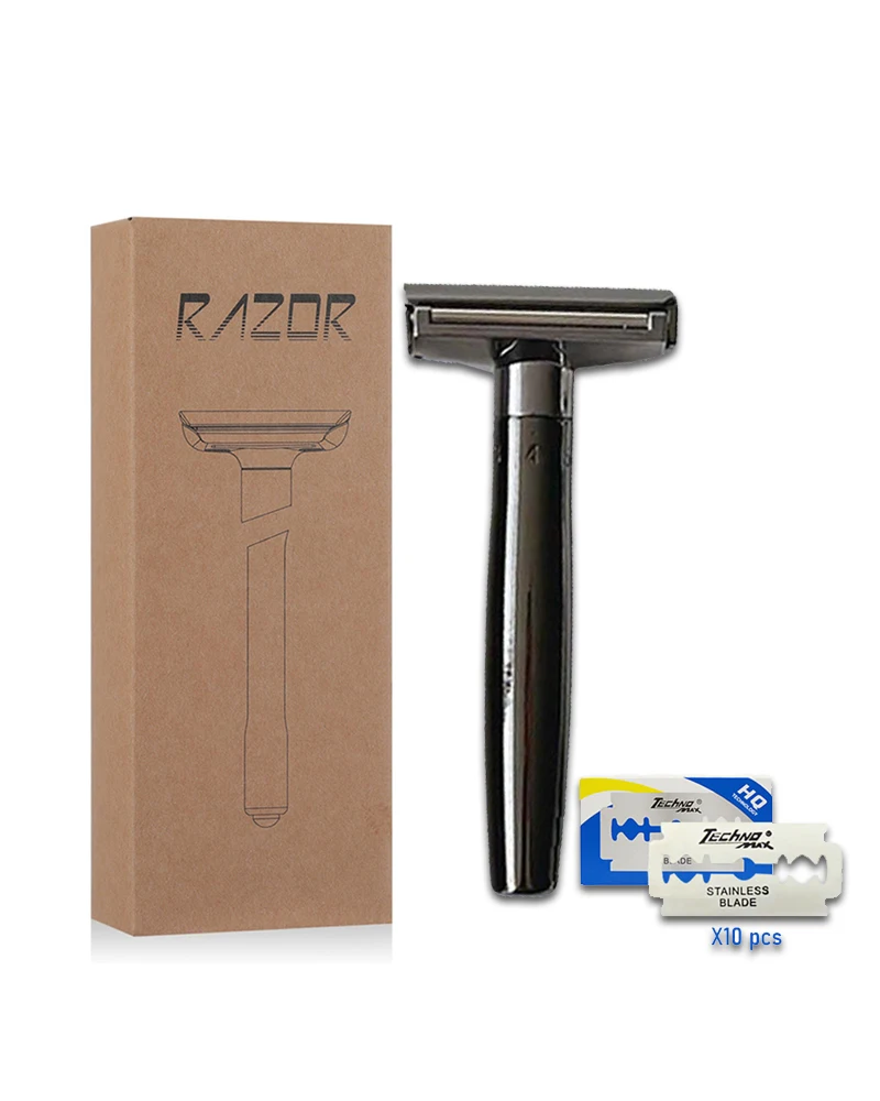 Spolo  High-Quality Shaving Razor Zinc Alloy Safety Razor Adjustable Sharpness Shaver For Men Beard Care