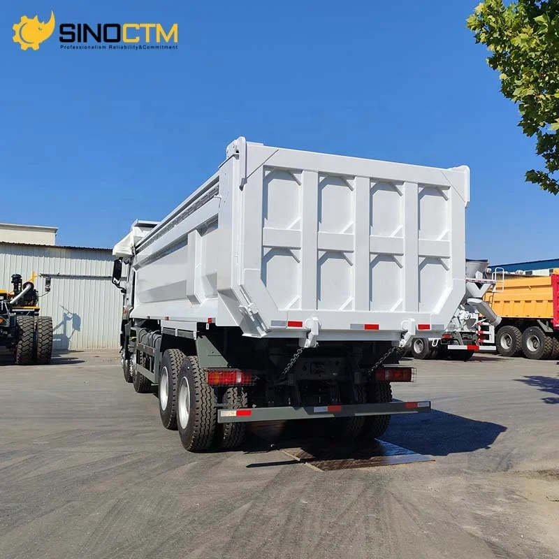 Sinotruk HOWO NX 8x4 40T Loading Capacity 380HP U Shape Mining Dump Tipper Truck