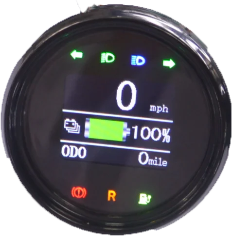 New dashboard 827 can show SOC of the 48v lithium