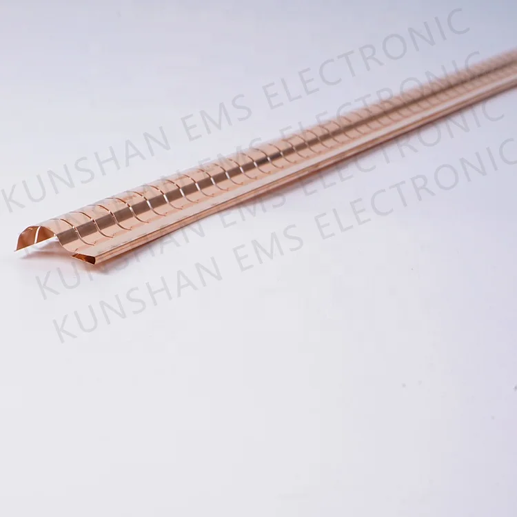 Manufacturer Free Samples BeCu Contact Strips For Grounding And Shielding 2803-01