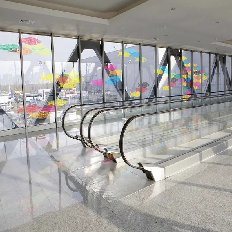 Outdoor vstar  p3 strips flexible self adhesive  holographic invisible transparent led reefilm display screen