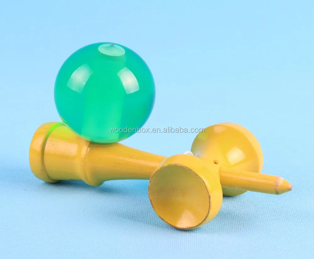 Acrylic Kendama Balls  With Beech Wood Material For Wholesale