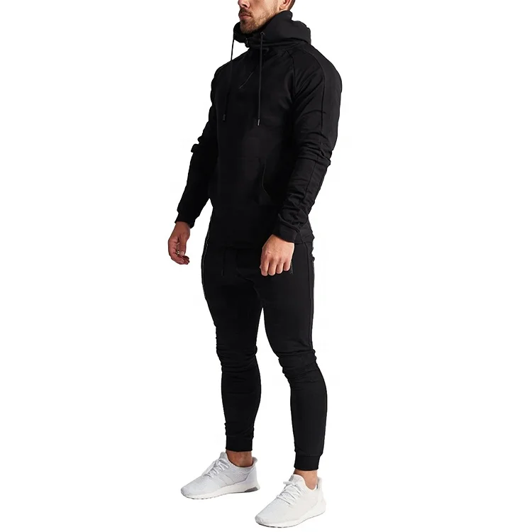 Custom logo tech fleece two pieces unbranded tracksuit wholesale men tracksuit jogging suits