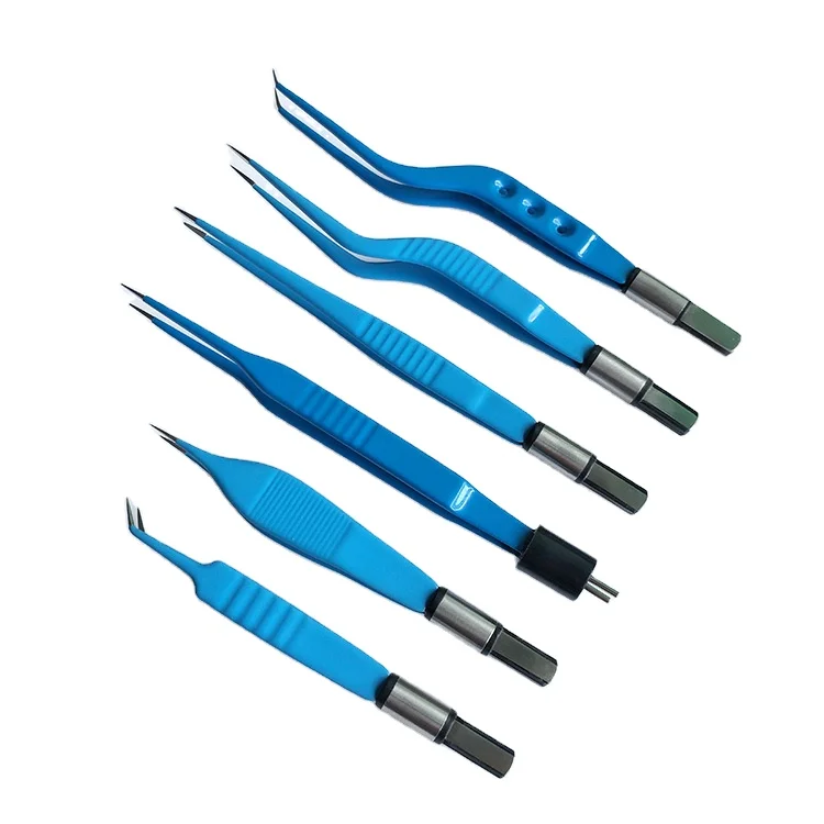 Bipolar Diathermy Forceps Reusable Electrosurgical Medical Monopolar Forceps Bipolar Forceps