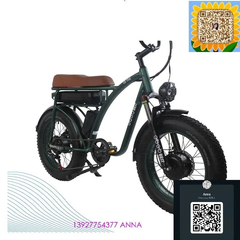EU UK USA warehouse  GOGOBEST GF750 free shipping dual motor folding motorcycle batteries ebike electric bike