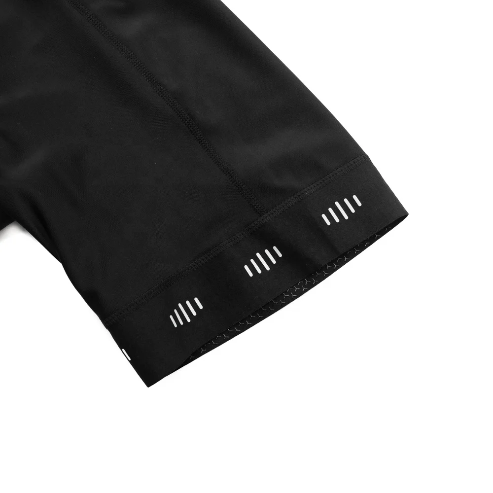 2023 Cycling Bottoms with Reflector Cycling Shorts Pocket Padded Bike Bib Tights