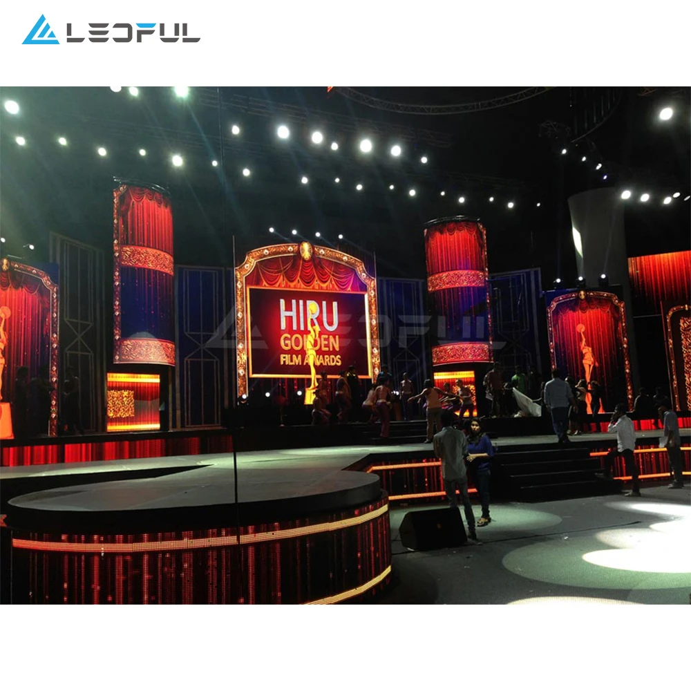 night club Guangzhou Shenzhen rental LED screen wall led electronic sceens for events