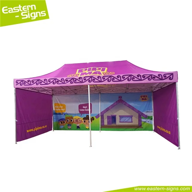 Waterproof collapsible 10x20 pop up outdoor trade show aluminium canopy tent for advertising